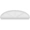 Ekena Millwork Elliptical 3 Spoke Architectural Grade PVC Combination Pediment, 70"W x 24-3/8"H x 2-3/4"P PEDPC070X245ELL03 - alternate 6